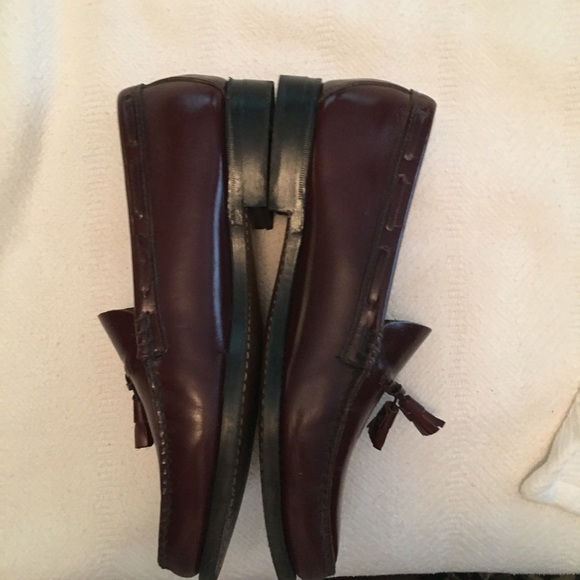 Men’s Dexter Handsewn Leather Shoes in Oxblood Colour, 11 Wide - Picture 6 of 12